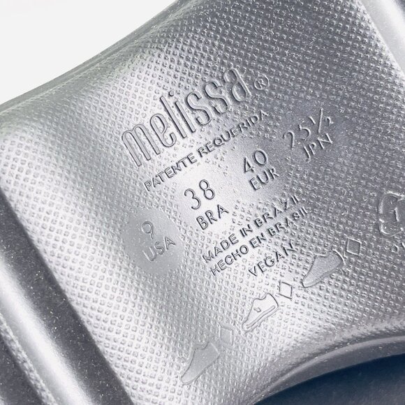 Melissa Free Clog Platform Black Slip-On Chunky Platform Sandals Women’s Size 9 - Picture 8 of 9